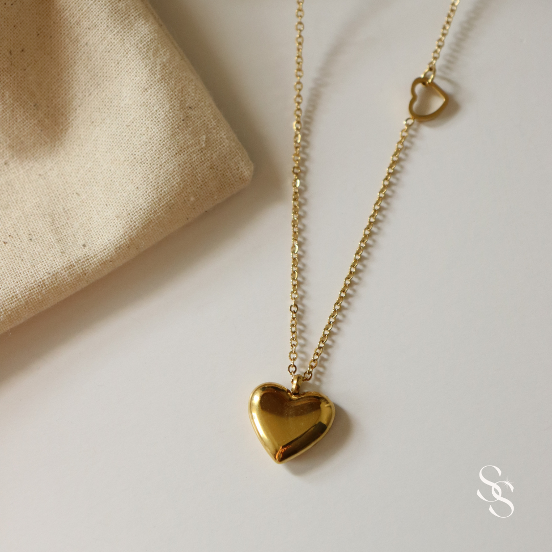 Twin Heartbeat Necklace