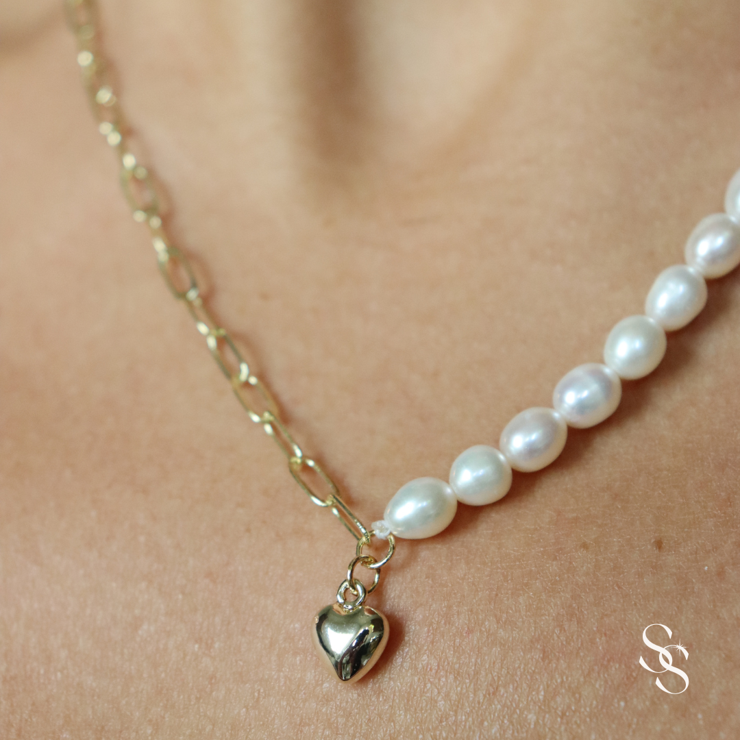 Pearl of My Heart Necklace