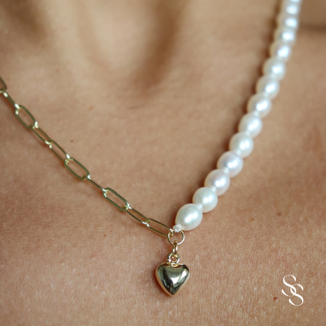 Pearl of My Heart Necklace