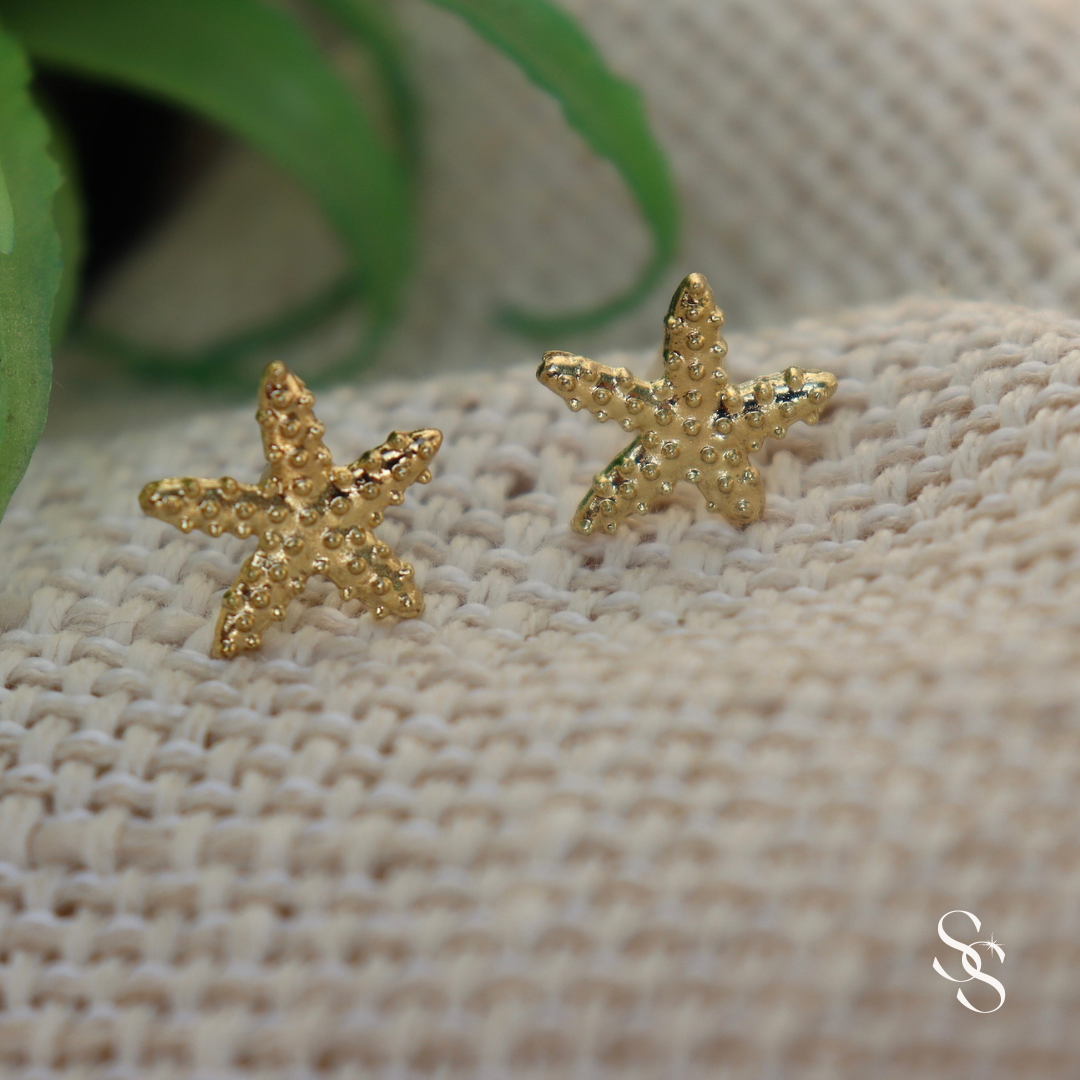 Nautical Starfish Stud Earrings