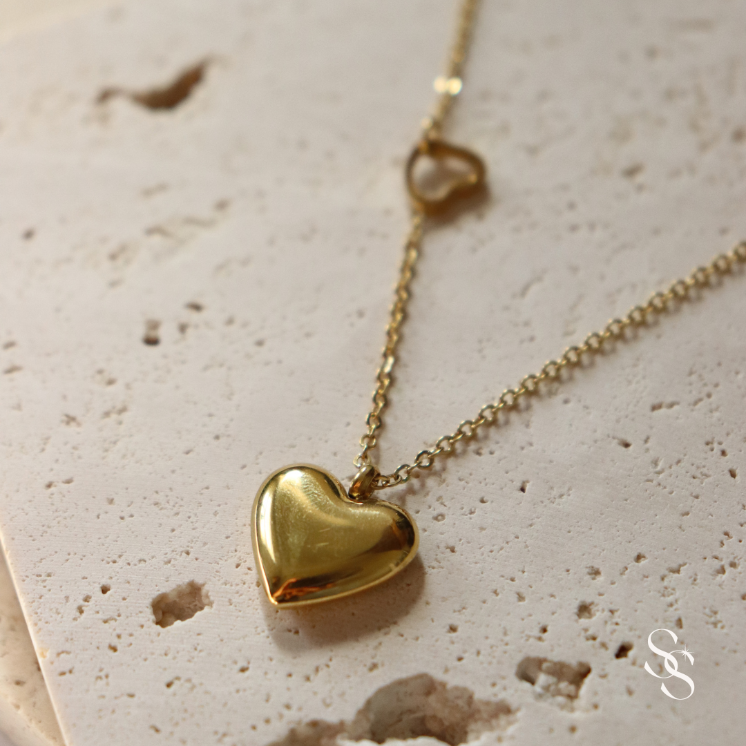 Twin Heartbeat Necklace