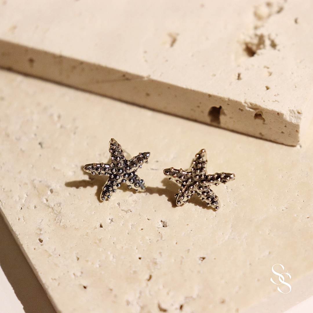 Nautical Starfish Stud Earrings